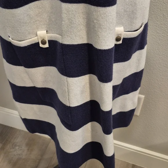 NWT Anthropologie | Maeve The Annalise Navy Mock Neck Dress | XL - Picture 5 of 13